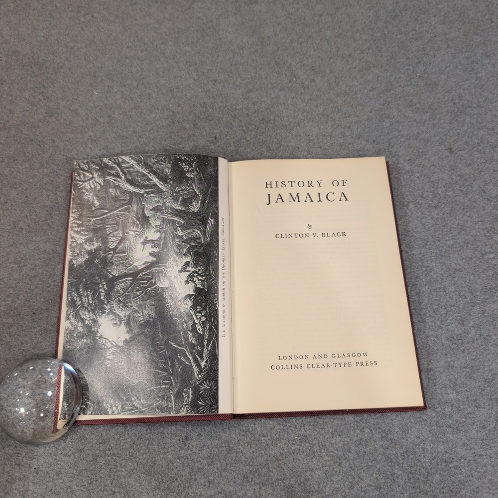 History of Jamaica Clinton V Black 1965 Revised Hardcover Collins Illustrated - Picture 4 of 6